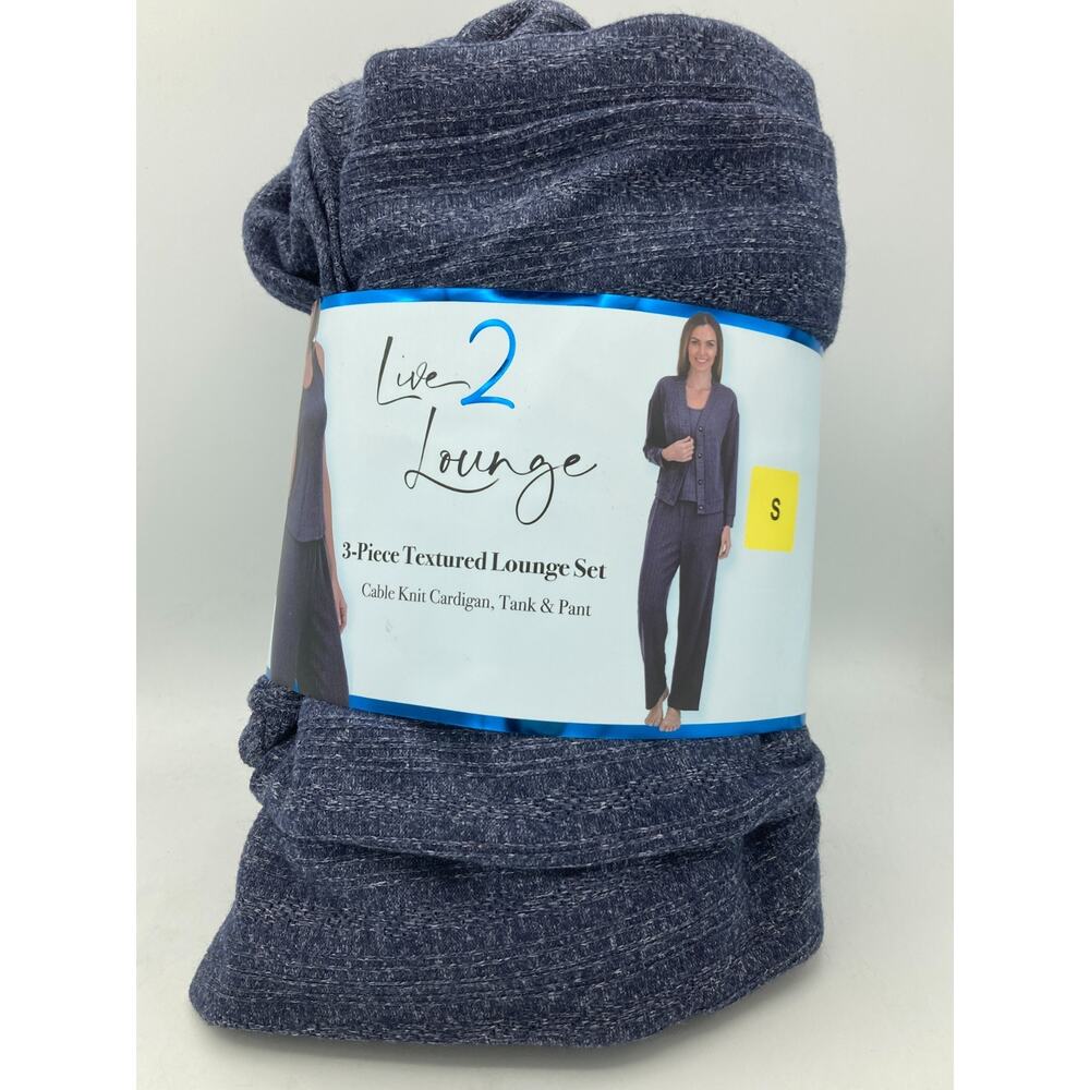 Live2Lounge Women's 3-Piece Pajama -Loungewear
